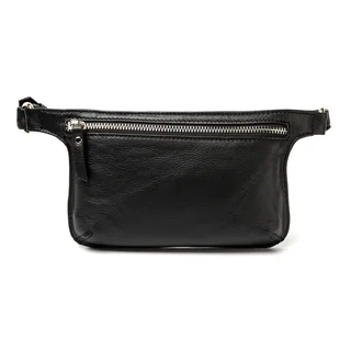 Vicenzo Leather Mibel Distressed Leather Waist Pack/Crossbody