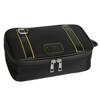 Dopp Travel Gear Black Nylon Top-zip Travel Kit