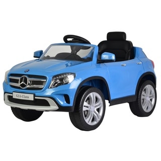 Children's Blue Mercedes GLA 12V Ride-on Car