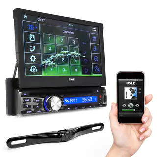 Pyle 7-inch Bluetooth Headunit Receiver and Backup Camera Kit