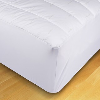 EcoPure Cotton Mattress Pad with Recycled Fiber Fill
