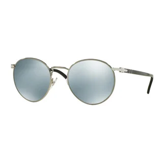 Persol Men's PO2388S 103930 49 Gunmetal Metal Round Sunglasses