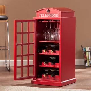 Harper Blvd Nigel Phone Booth Wine Cabinet