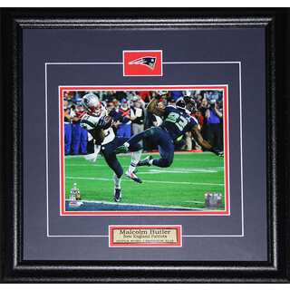 Malcolm Butler New England Patriots Superbowl XLIX Game Winning Interception 8-inch x 10-inch Frame