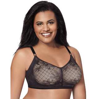 Just My Size Undercover Slimming Wire-free Bra with SlenderU Panels
