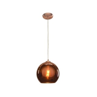 Access Lighting Glow Brushed Copper 10 inch Pendant