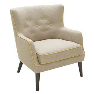 LumiSource Sedgewick Grey Accent Chair