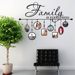 Style & Apply Family Picture Frame Vinyl Wall Decal