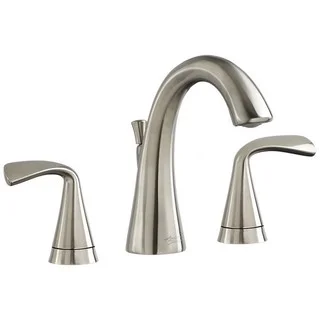 American Standard Satin Nickel Brass Widespread Bathroom Faucet