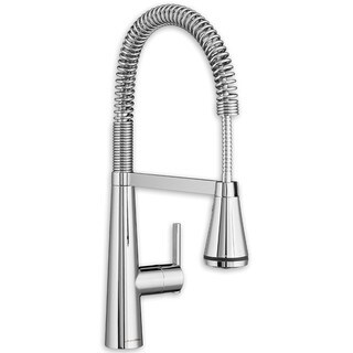 American Standard Edgewater 4932.350.002 Polished Chrome Semi-Professional Kitchen Faucet With SelectFlo