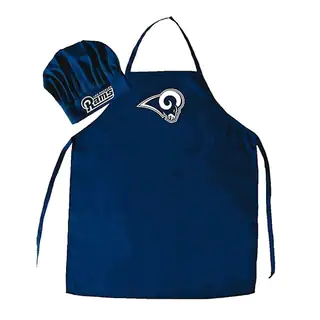 NFL Sports Team Logo Los Angeles Rams Blue Chef Hat and Apron