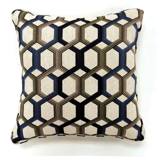 Furniture of America Mozzie Geometric Print Accent Pillow (Set of 2)