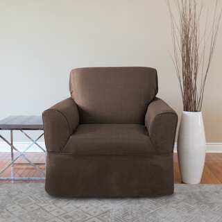 CoverWorks Bayside 1-piece Relaxed-fit Chair Wrap Slipcover