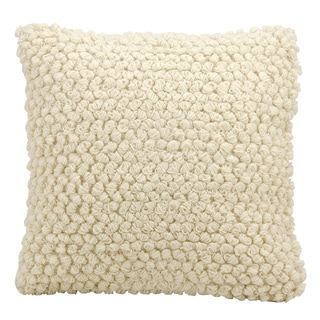Mina Victory Lifestyle Thin Group Loops Ivory Throw Pillow by Nourison (20 x 20-inch)