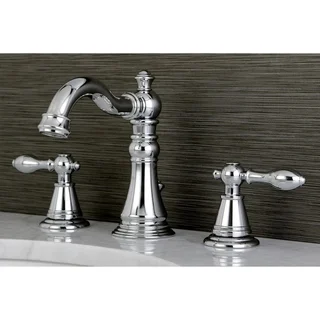 Classic Widespread Polished Chrome Bathroom Faucet