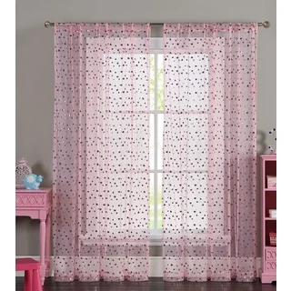 VCNY Merlin Sheer Curtain Panel