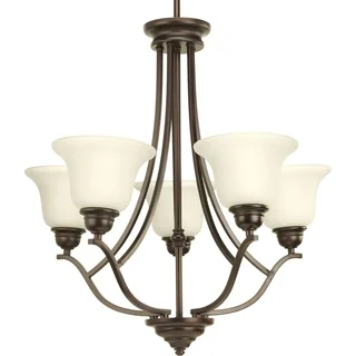 Progress Lighting P4605-20 Spirit Bronze Steel 5-light Chandelier