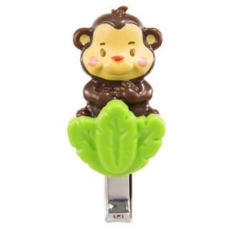 Sassy Soft Grip Monkey Plastic Nail Clippers
