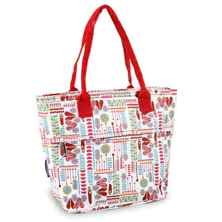 J World Lola Heart Factory Insulated Lunch Tote Bag