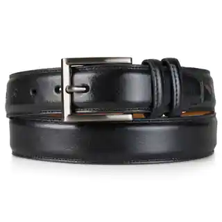 Nautica Boy's Handcrafted Faux Leather Belt