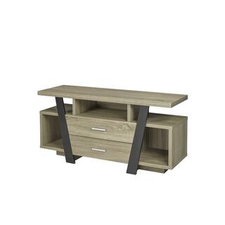 60 Inch TV Stand with Two (2) Storage Drawers