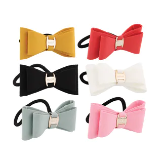 MoDA 50's Dolly Bow Hair Tie (Pack of 6)