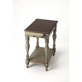 Butler Fabia Antique Gray Chairside Table