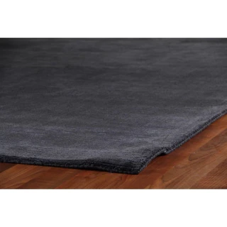 Exquisite Rugs Swell Navy Viscose Rug (15' x 20')