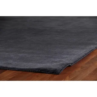 Exquisite Rugs Swell Navy Viscose Rug (14' X 18')