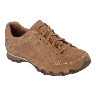 Women's Skechers Relaxed Fit Bikers Curbed Oxford Desert