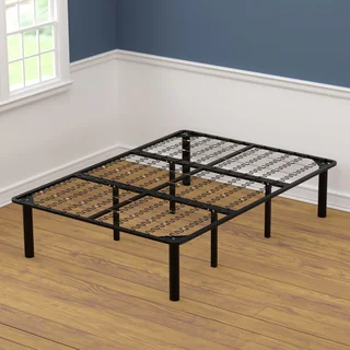 Full Size Black Steel Bed Frame