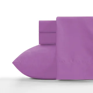Crayola Vivid Violet Soft Brushed Microfiber Sheet Set