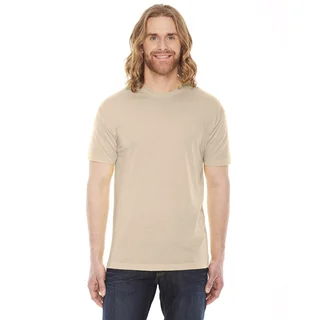American Apparel Unisex Creme Polyester and Cotton 50/50 Short-sleeve T-shirt