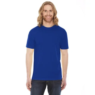 American Apparel Unisex Blue Short Sleeve T-Shirt