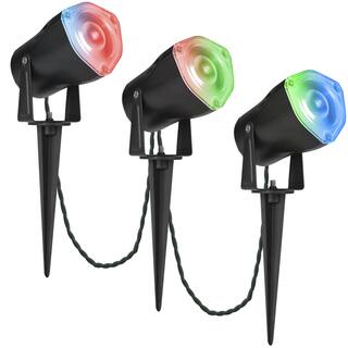 Gemmy LightShow Smart LED Spotlight (Pack of 3)