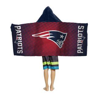 The Northwest Company NFL New England Patriots Youth Hooded Beach Towel