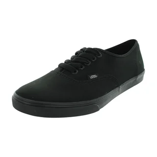 Vans Men's Authentic Lo Pro Black Canvas Skate Shoes