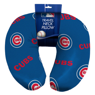 The Northwest Company Official MLB 117 Cubs Beaded Spandex Neck Pillow