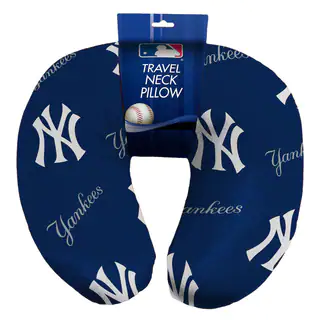 The Northwest Company Official MLB 117 Yankees Beaded Spandex Neck Pillow