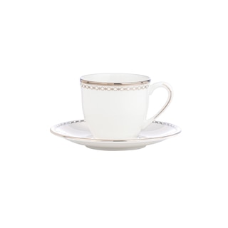 Lenox Pearl Platinum Demi Cup and Saucer