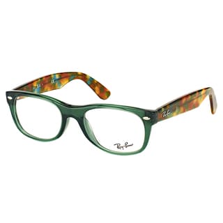 Ray-Ban RX 5184 5630 New Wayfarer Opal Green Plastic 52mm Eyeglasses