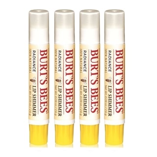 Burt's Bees Guava Radiance Lip Shimmer (Pack of 4)