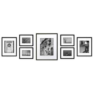 Gallery Perfect 7-piece Black Frame Kit