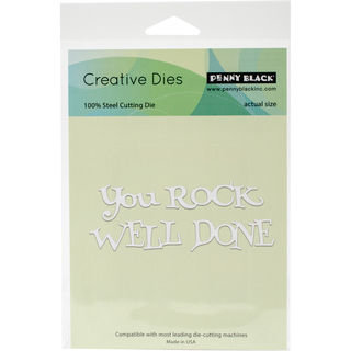 Penny Black Creative Dies Well Done, 4.25"X1.5"