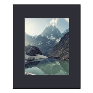 Artcare Photography Black Aluminum Matted Wall Frame