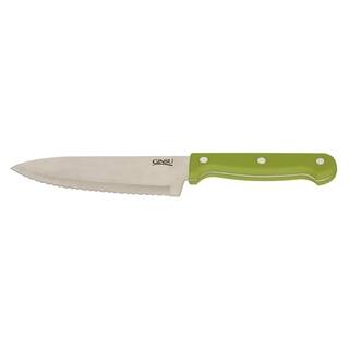 Ginsu Essentials Lime Stainless Steel 6-inch Chef Knife