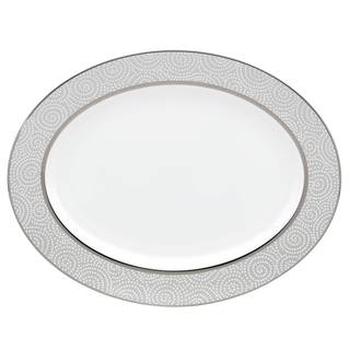 Lenox Pearl Beads 19-inch Oval Platter