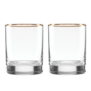 Lenox Timeless Gold Double Old-fashion Glass