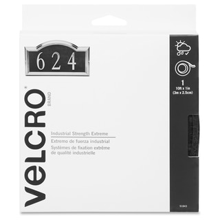 Velcro Industrial Strength Fastener Roll - Black (1/Roll)
