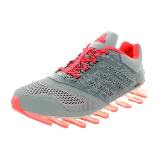 Adidas Women's Springblade Drive 2 Grey/Metallic Silver/Pink Running Shoe